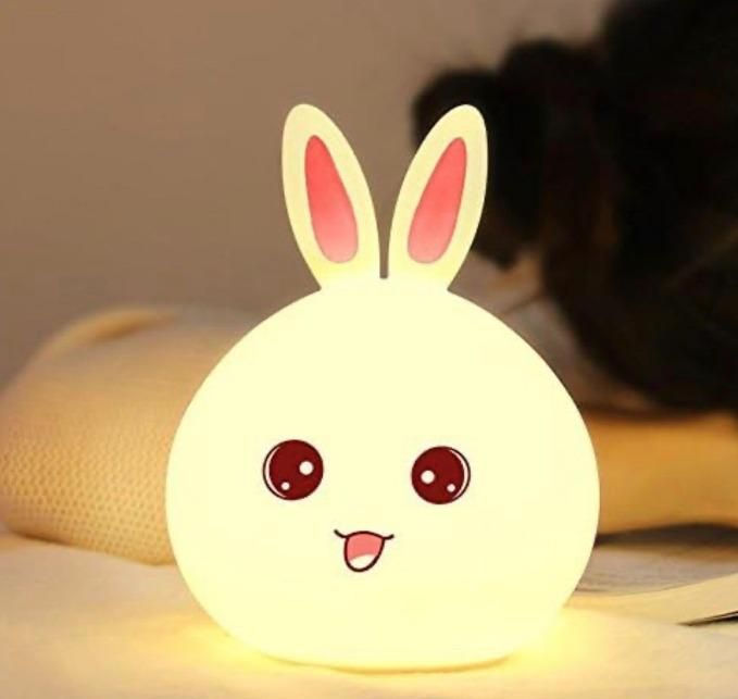 Open Eye Bunny Touch Lamp