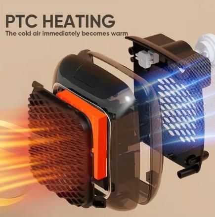 800 Watt Portable Turbine Heater