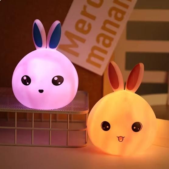 Open Eye Bunny Touch Lamp