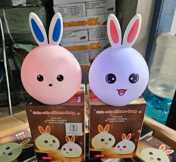 Open Eye Bunny Touch Lamp