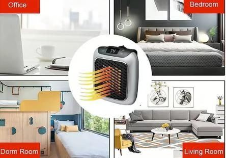 800 Watt Portable Turbine Heater