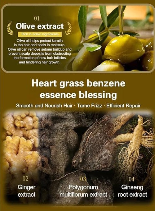 Long Lasting Natural Hair Dye Shampoo