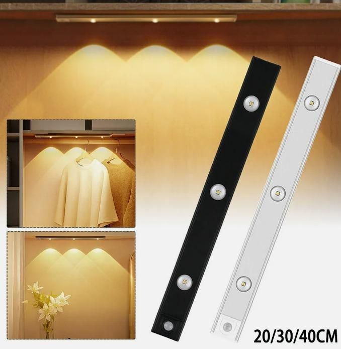 LED Motion Sensor Cabinet Light With USB Rechargeable
