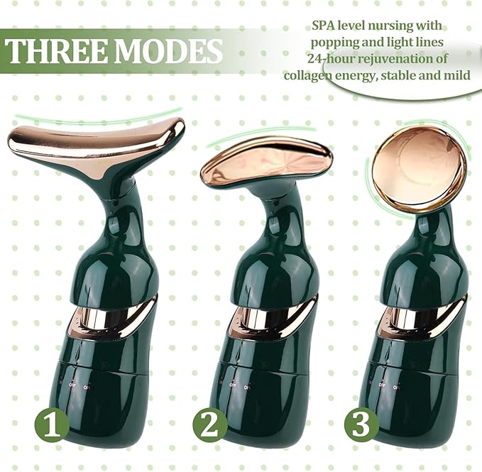 3 in 1 Anti-Wrinkles Face Neck Eyes Massager